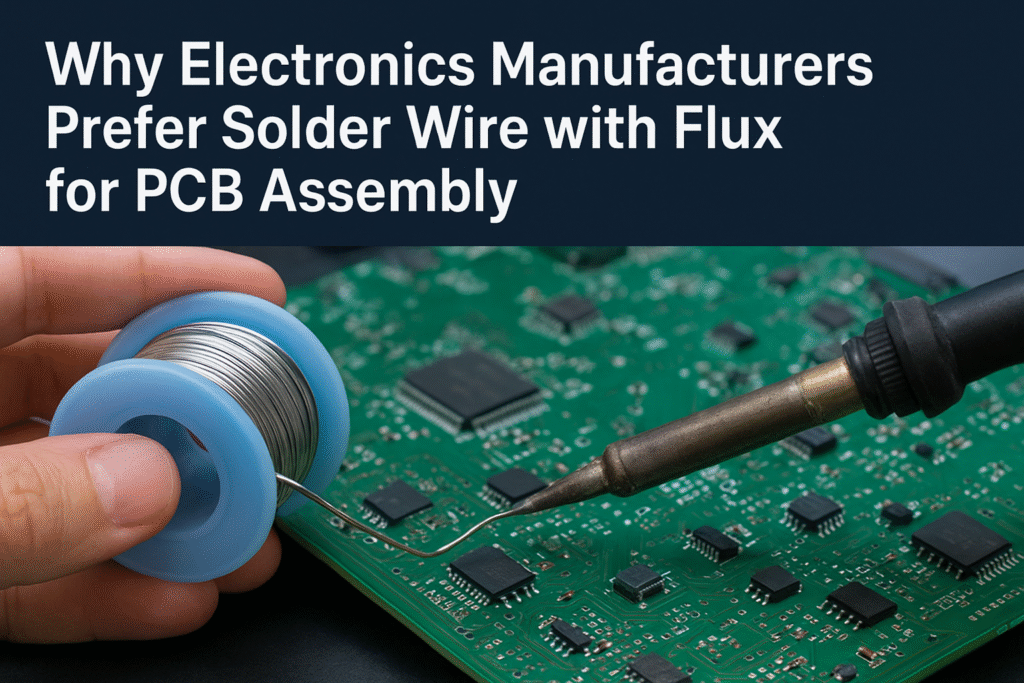 solder wire with flux