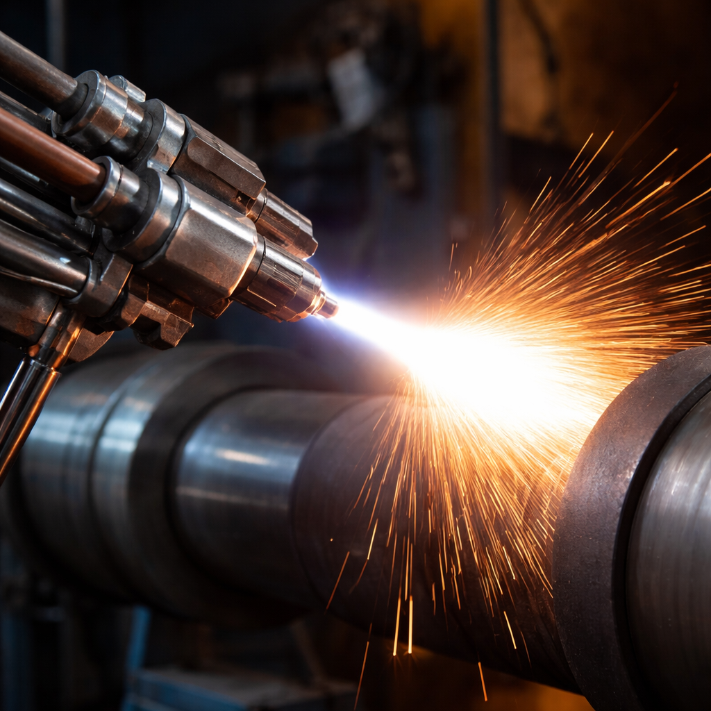 Corrosion-resistant coating with thermal spray wire