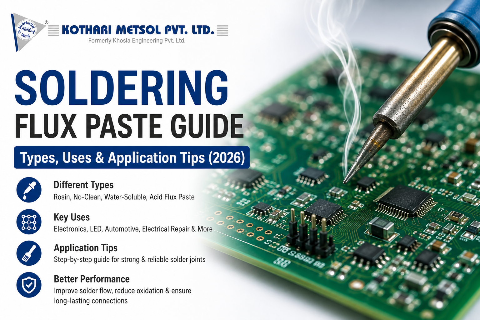 Soldering Flux Paste Guide: Types, Uses & Application Tips (2026)