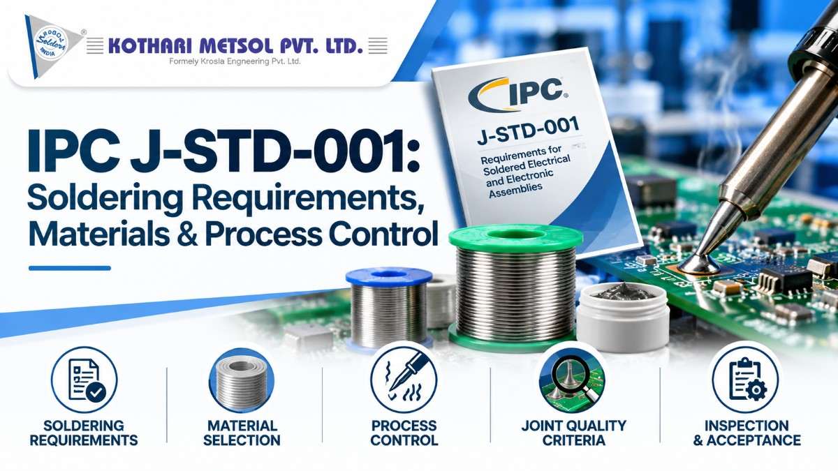 IPC J-STD-001: Soldering Requirements, Materials & Process Control